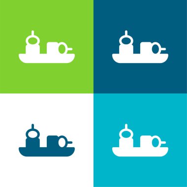 İştah açıcı Düz Renk en az simge kümesi