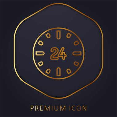 24 Saat Altın Hat prim logosu veya simgesi