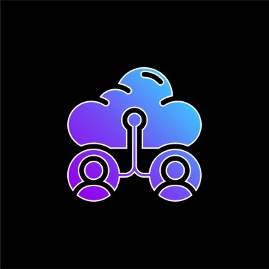 Mavi gradyan vektör simgesini hesaplar