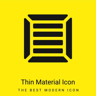 Kutu en az parlak sarı malzeme simgesi