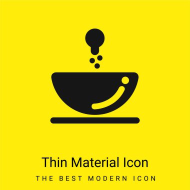 Banyo lavabosu en az parlak sarı malzeme simgesi