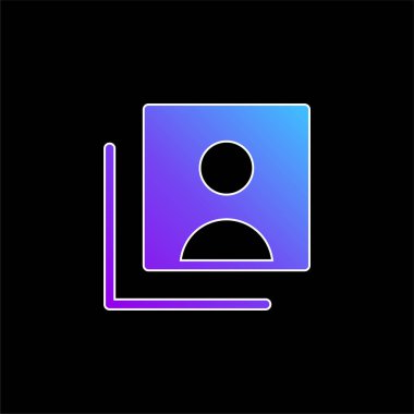 Mavi gradyan vektör simgesini hesaplar