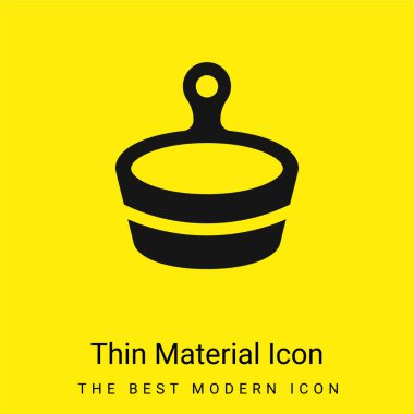 Banyo en az sarı madde simgesi