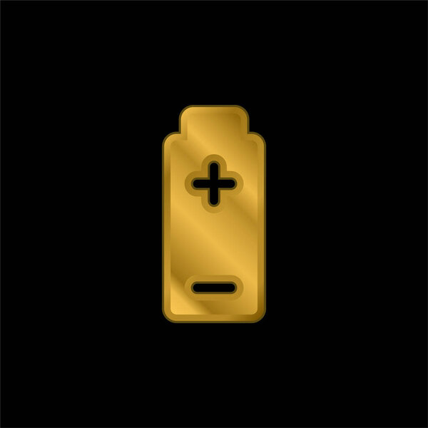 Металлическая иконка или вектор логотипа