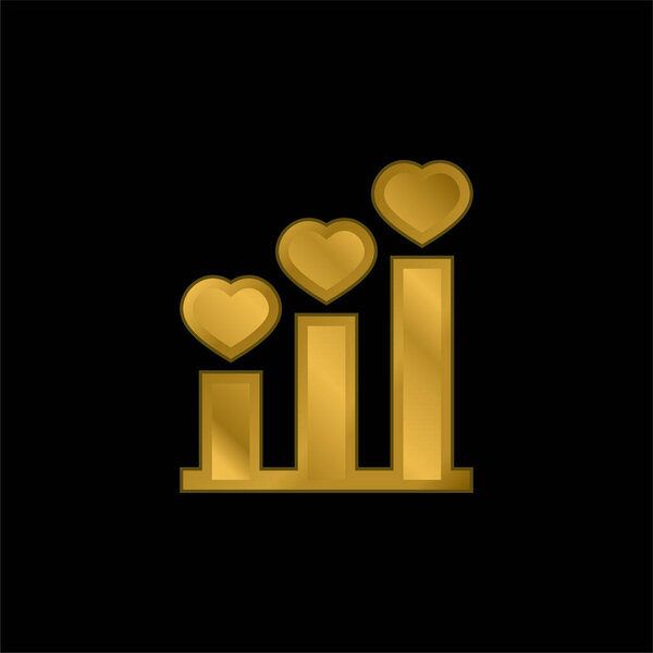 Золотая таблица металлическая икона или вектор логотипа