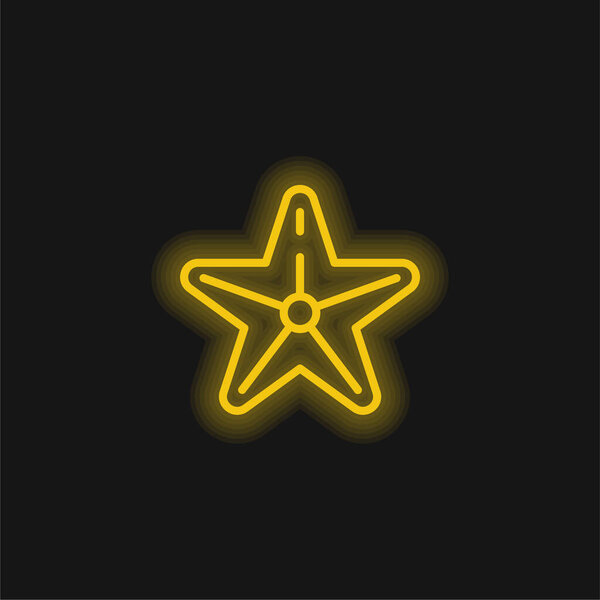 Пляжный жёлтый значок