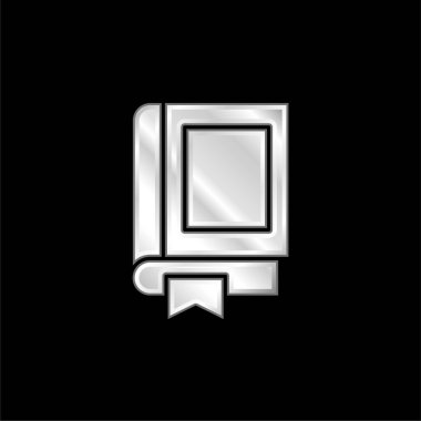 Gümüş kaplama metalik simge