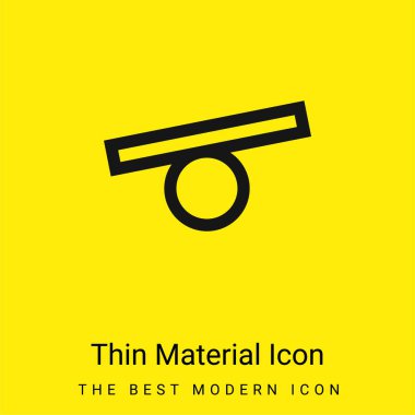 Balo Minimum Parlak Sarı Madde simgesi