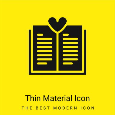 Kitap en az parlak sarı malzeme simgesi