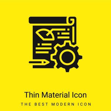 Analizler çok az parlak sarı madde simgesi