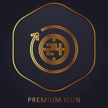 24 Saat Altın Hat prim logosu veya simgesi