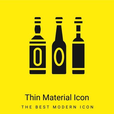 Alkol en az sarı madde simgesi