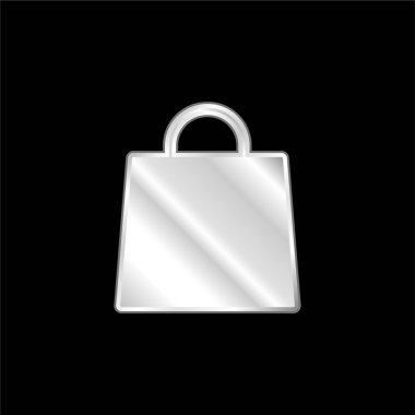 Gümüş kaplama metalik simge