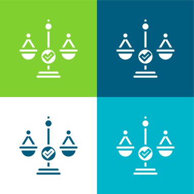 Dengelenmiş Düz Düz Renk en az simge kümesi