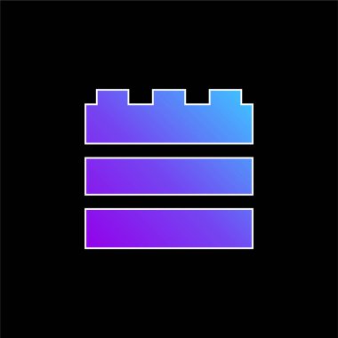 Mavi gradyan vektör simgesini engeller