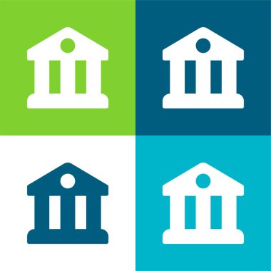 Düz Düz Düz Renk simgesi kümesi