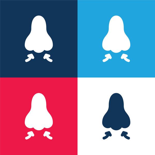 Дышите синим и красным цветом