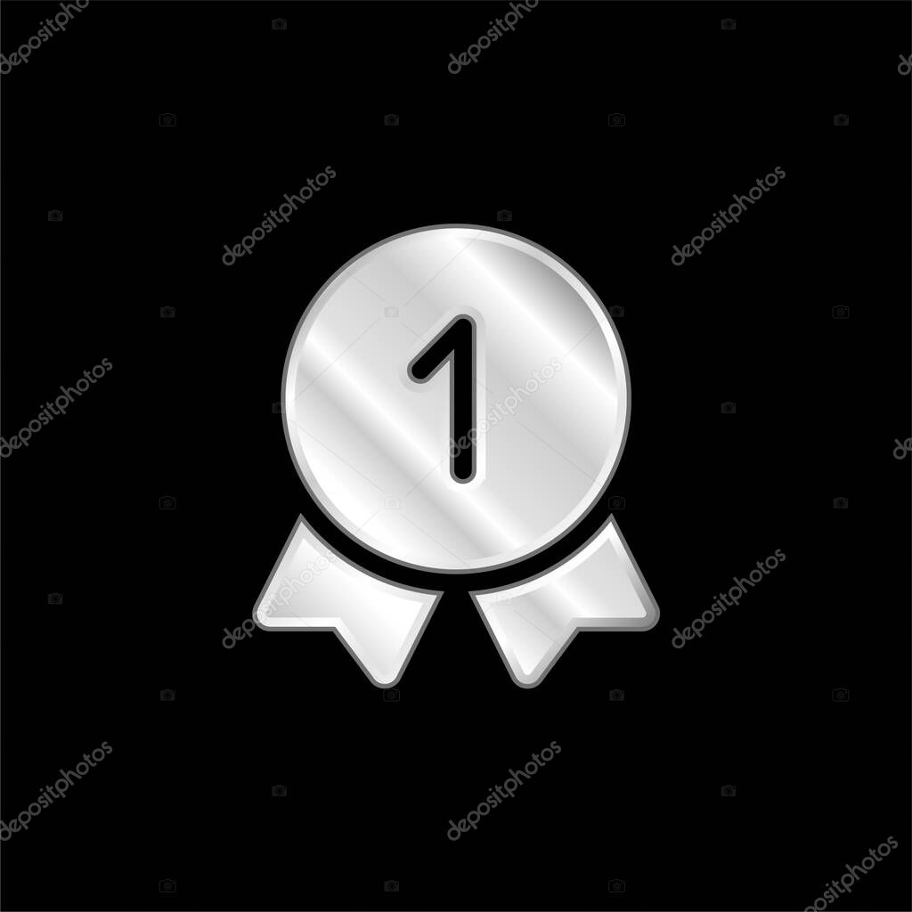 Best silver plated metallic icon