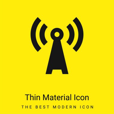 Anten, en az parlak sarı madde simgesi