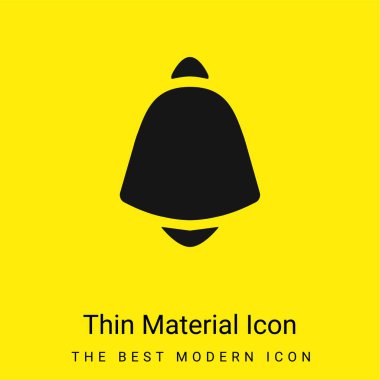 Alarm Çanı en az sarı madde simgesi