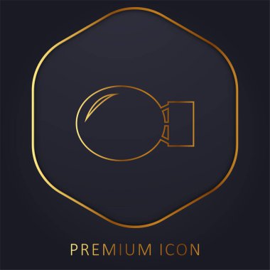 Bomba hattı premium logosu veya simgesi