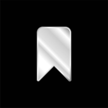 Yer imi gümüş kaplama metalik simge