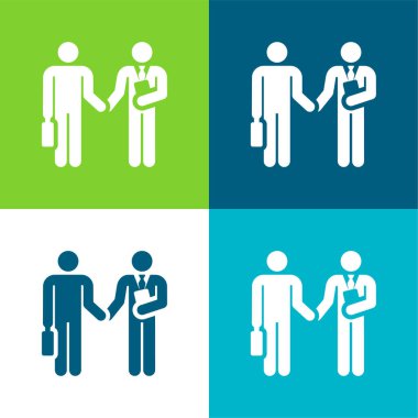 İndirimli Düz Düz Renk simgesi seti