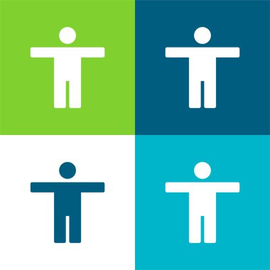 Erişilebilirlik Düz Düz Renk en az simge kümesi