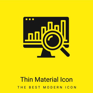 Analiz en az parlak sarı madde simgesi