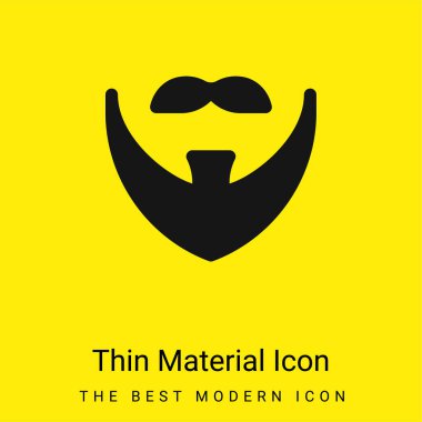 Sakal en az parlak sarı madde simgesi