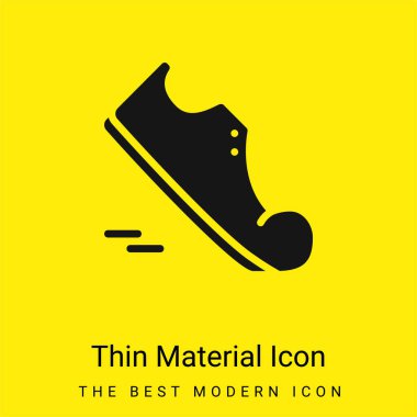 Agility minimal bright yellow material icon clipart
