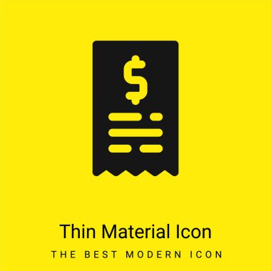 Bill en az parlak madde simgesi