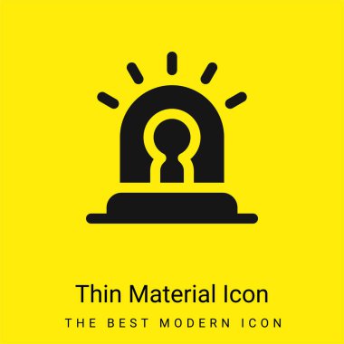 En küçük parlak sarı madde simgesini uyar