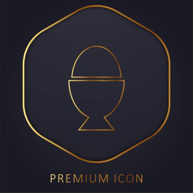 Haşlanmış yumurta sarısı prim logosu veya simgesi