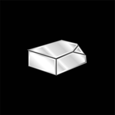 Kutu Düzenleme Aracı gümüş kaplama metalik simge