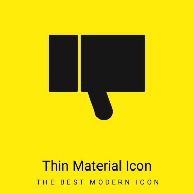 Siyah Başparmak En az sarı malzeme simgesi