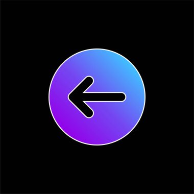 Arka mavi gradyan vektör simgesi