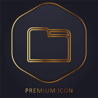 Büyük Dizin Altın Hat prim logosu veya simgesi