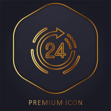24 Saat Altın Hat prim logosu veya simgesi