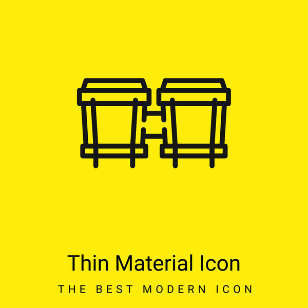 Символ минимального ярко-жёлтого материала