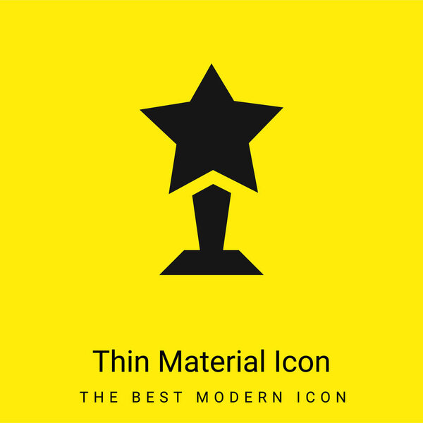 Награда за минимальный ярко-желтый материал