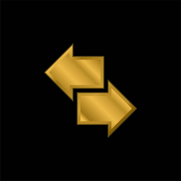 Задняя позолоченная икона или вектор логотипа
