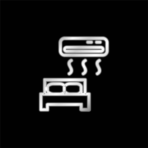 Медальон с серебристым покрытием