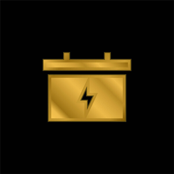 Металлическая иконка или вектор логотипа