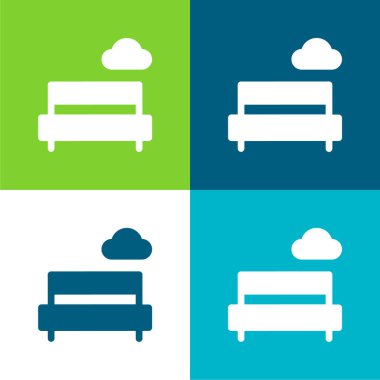 Benç Düz 4 renk en küçük simge kümesi