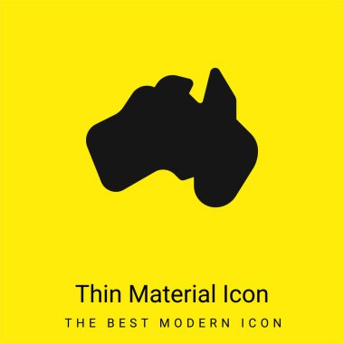 Avustralya minimal parlak madde simgesi