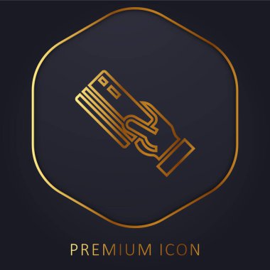 ATM altın hat prim logosu veya simgesi