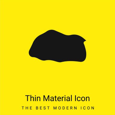 Bhutan minimal bright yellow material icon clipart