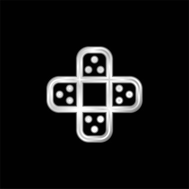 Sargı bezi gümüş kaplama metalik simge