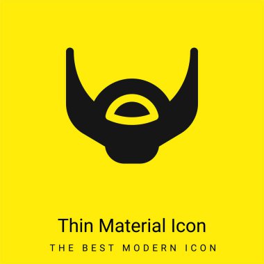 Sakal en az parlak sarı madde simgesi